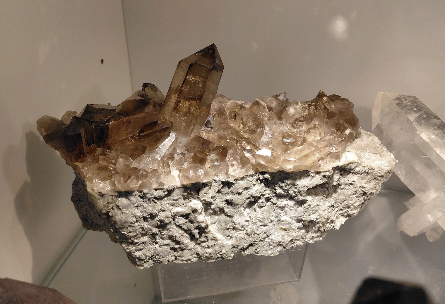 Specimen size 16,5 cm, largest crystal 6 cm
(Autor: Tobi)