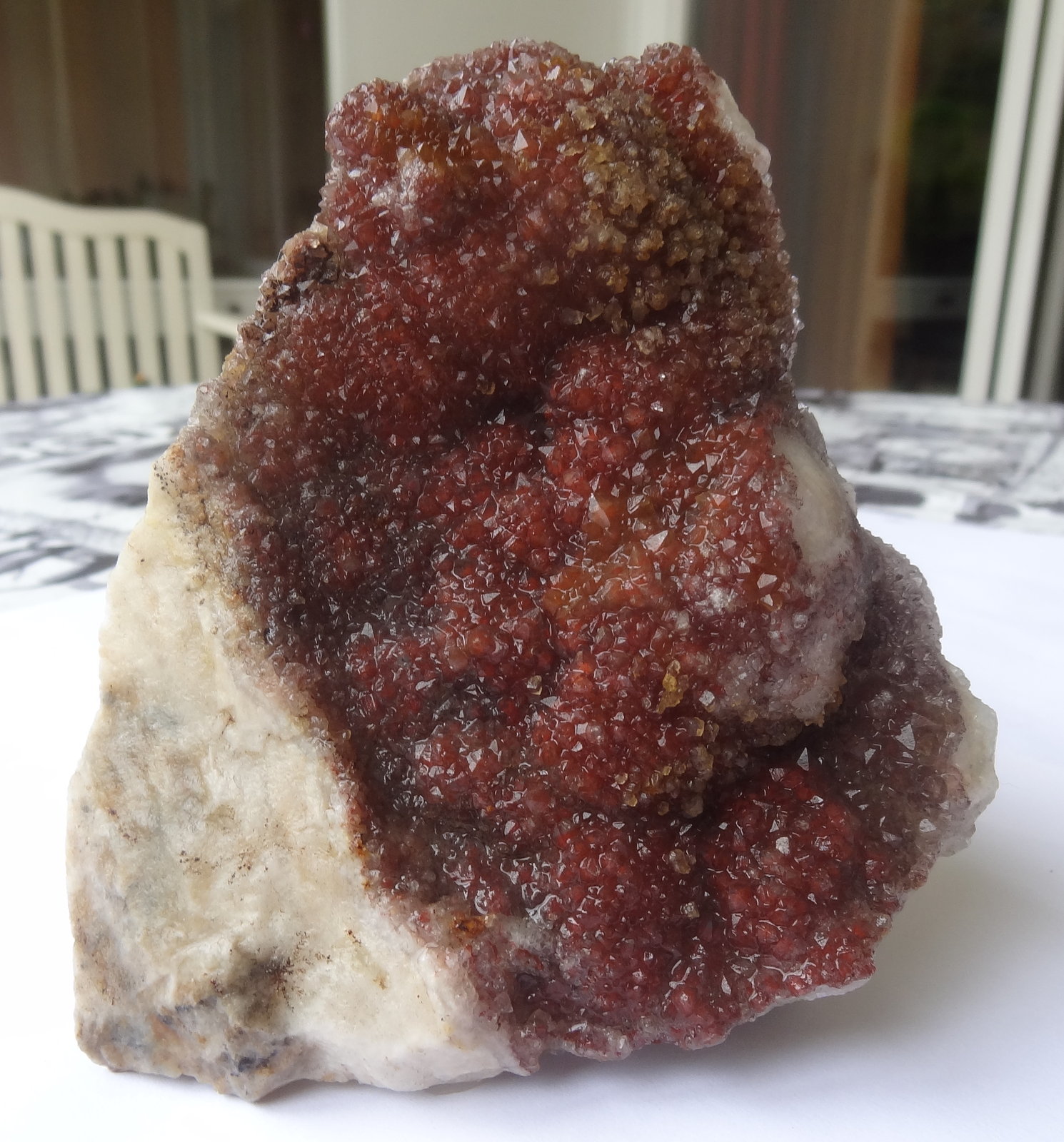 Quartz (variety eisenkiesel)
10 x 10 x 11cm
(Autor: Dave van Bladel)