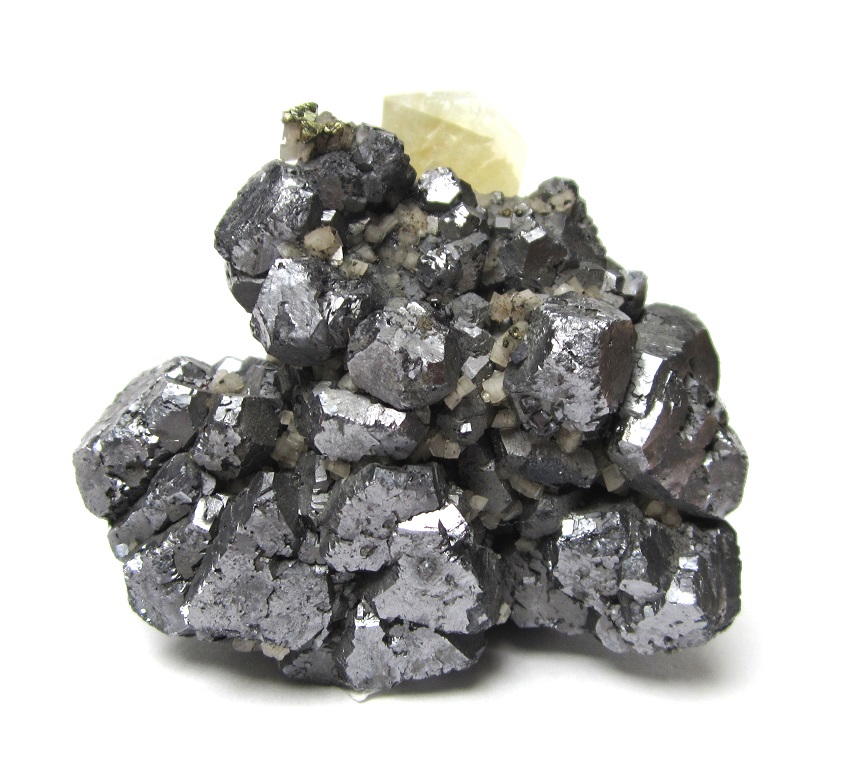 Calcite, galena, dolomite, chalcopyrite
Specimen size 6 cm
(Autor: Tobi)