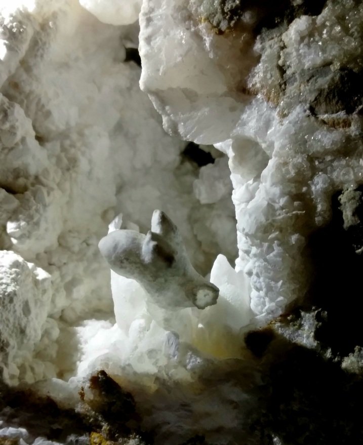 Aragonite and Calcite
5 cm the Aragonite
(Autor: mineralenzo)