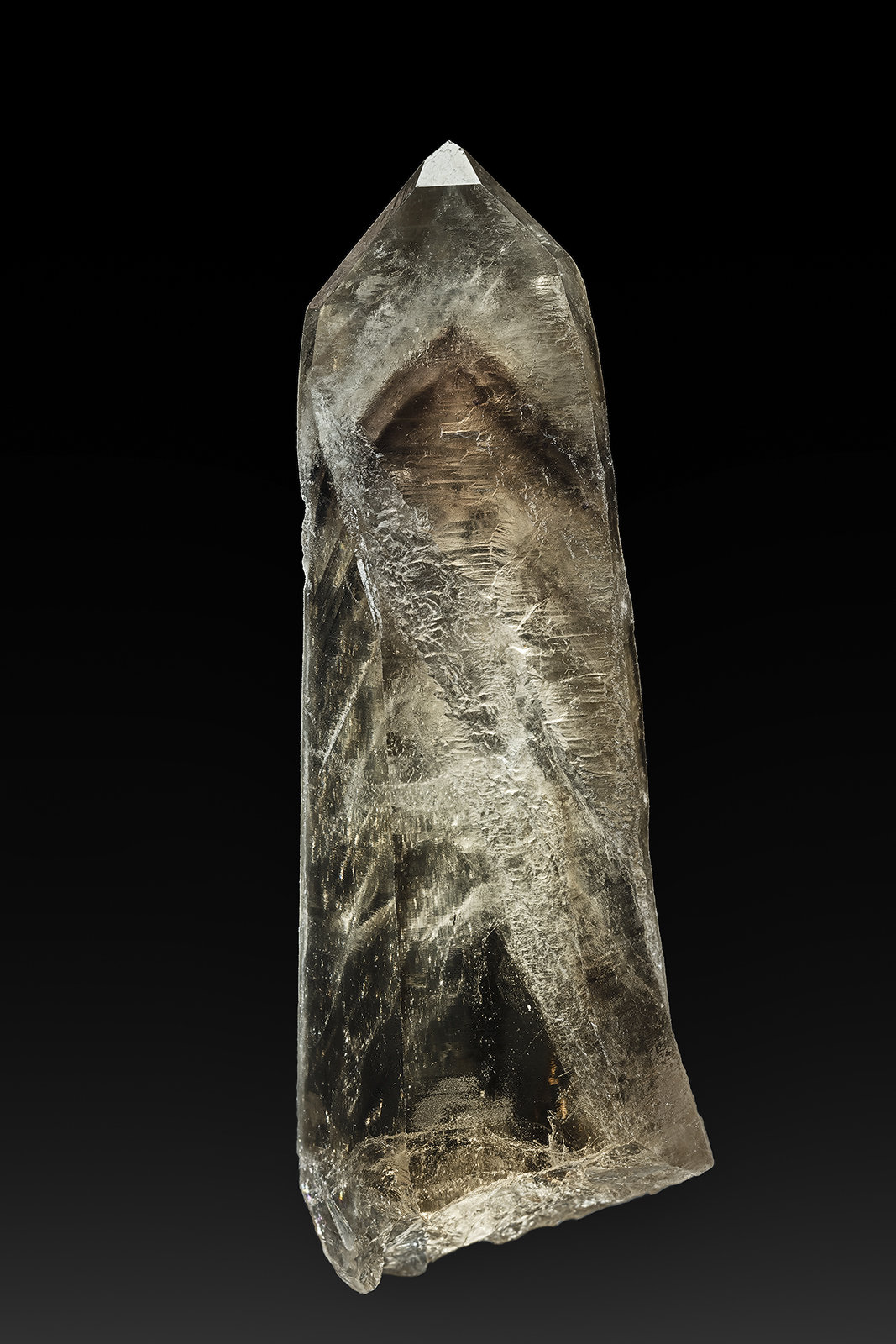 Quartz (variety smoky quartz)
8.9 x 3.0 cm
(Autor: am mizunaka)