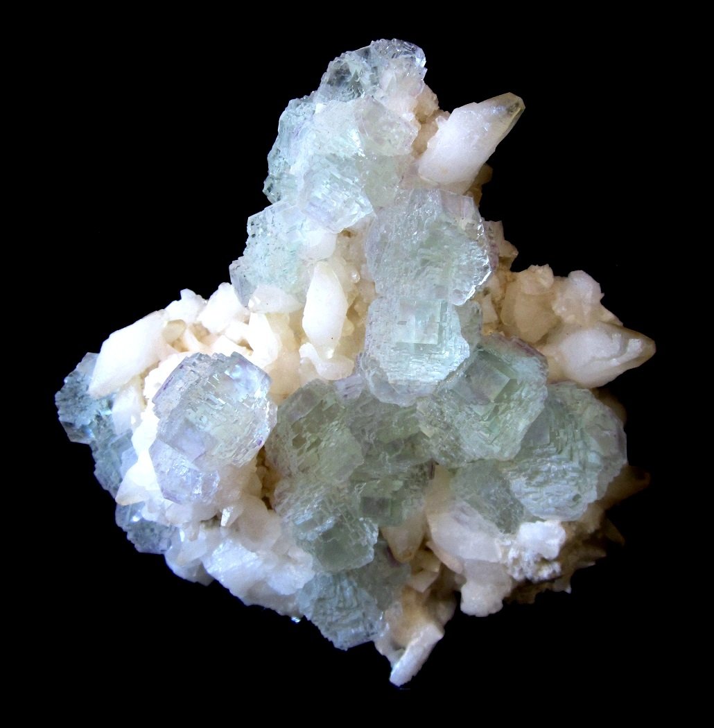 Fluorite, Calcite
Specimen size 10,5 cm
(Autor: Tobi)