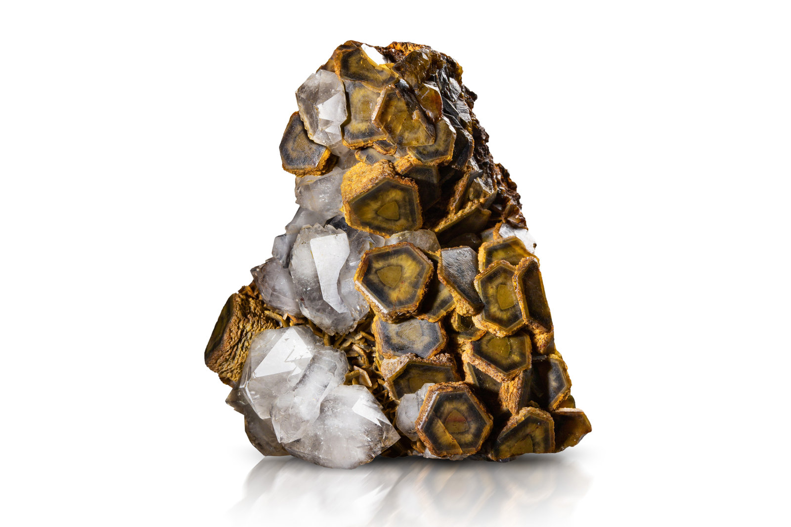 Siderite with Quartz
7 x 3 x 7.5 cm / main crystal: 1.6 cm
(Autor: MIM Museum)