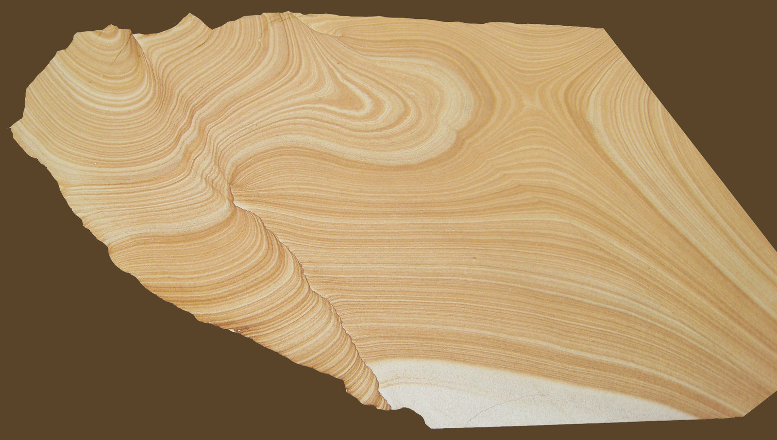 Quartz (variety sandstone) and limonite
(Autor: Pete Richards)