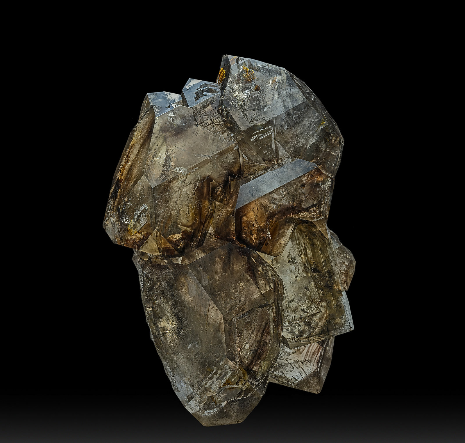 Quartz (variety smoky quartz)
8.5 x 6.5 cm
(Autor: am mizunaka)