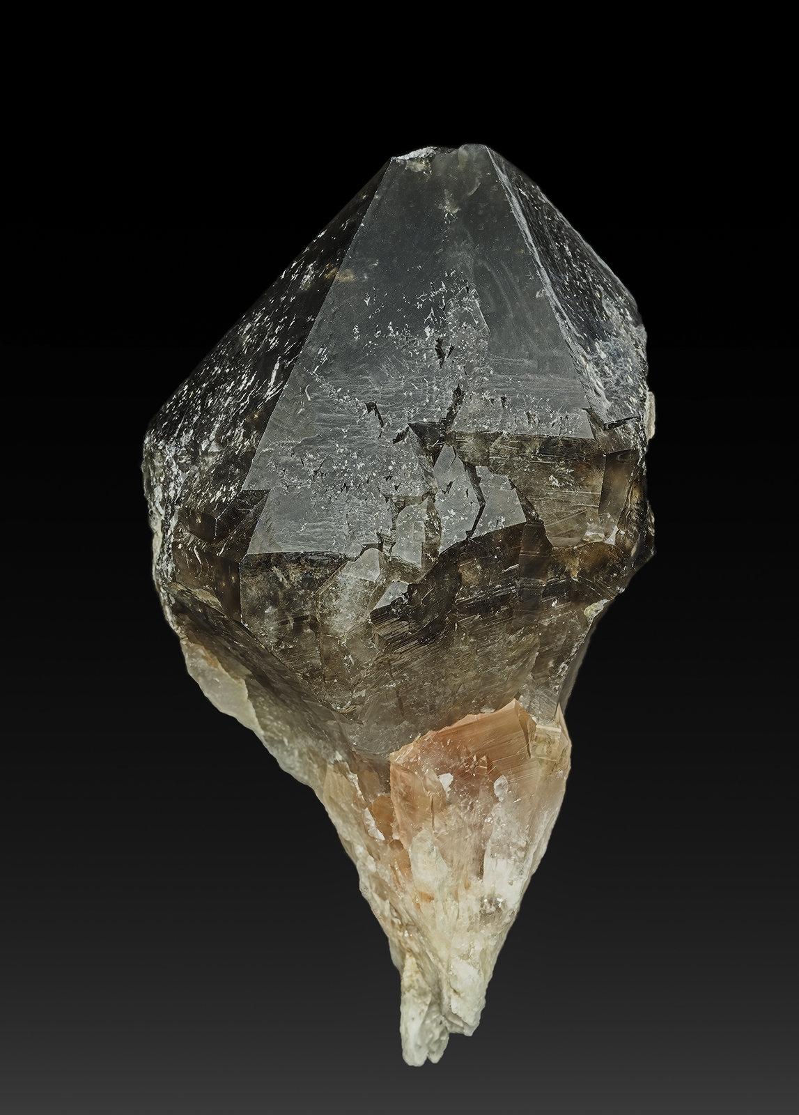 Quartz (variety smoky quartz)
10.5 x 5.6 cm
(Autor: am mizunaka)