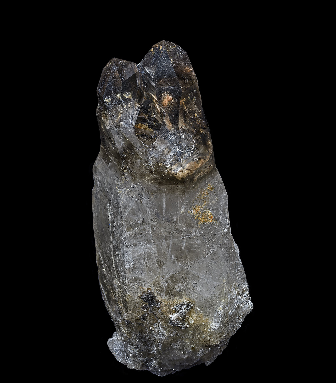 Quartz (var Smoky Quartz)
7.6 x 3.2 cm
(Autor: am mizunaka)