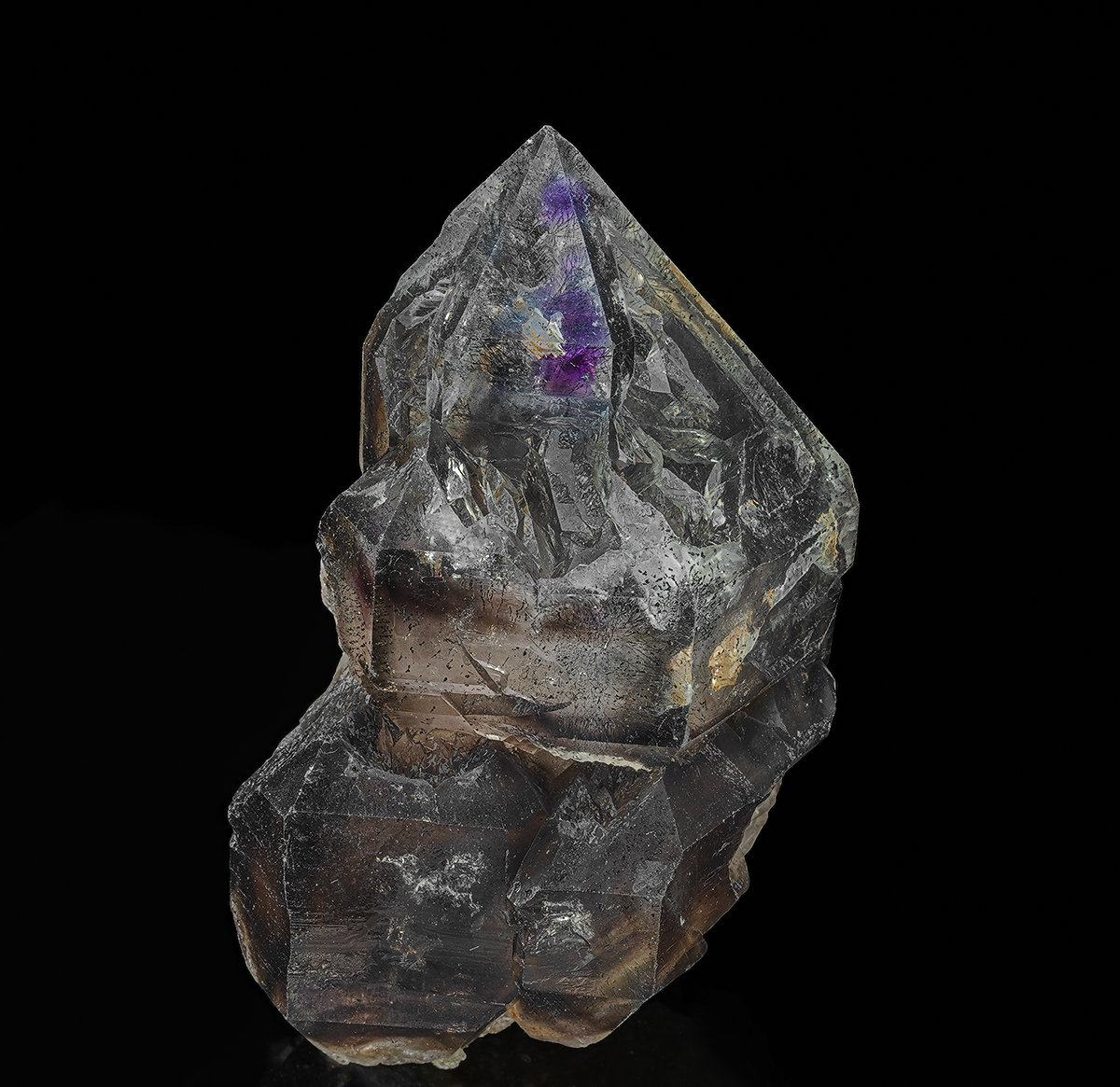 Quartz (variety smoky quartz)
7.8 x 4.8 cm
(Autor: am mizunaka)