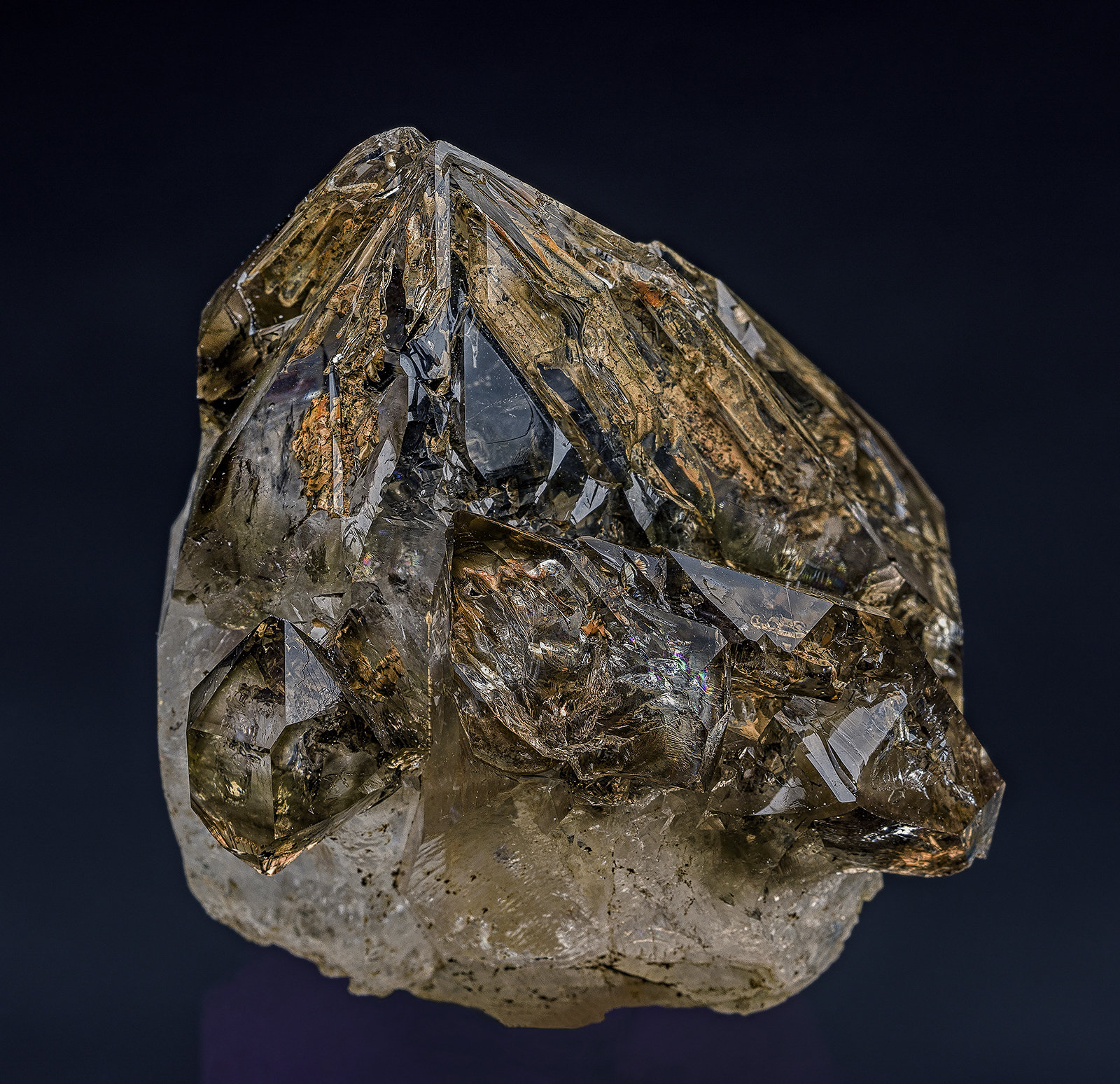 Quartz (variety smoky quartz)
5.0 x 4.7 cm
(Autor: am mizunaka)