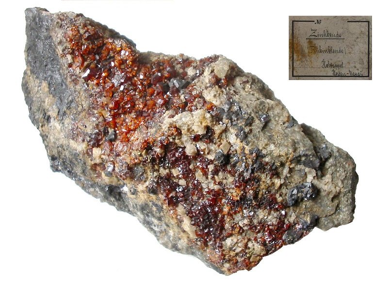 Sphalerite, galena
11 x 7 cm
(Autor: Andreas Gerstenberg)