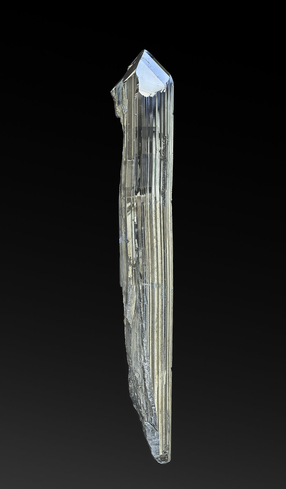 Stibnite
18.5 x 2.7 cm
(Autor: am mizunaka)