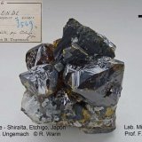 Sphalerite
65 mm wide
(Autor: Roger Warin)