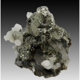 Marcasite, Pyrite, Arsenopyrite, Calcite & Quartz
6 cm x 6 cm x 4 cm
(Autor: silvia)