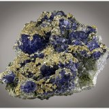 Fluorite, Pyrite, Siderite, Fluorapatite
8 cm x 6 cm x 4 cm
(Autor: silvia)
