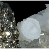 Marcasite, Pyrite, Arsenopyrite, Calcite & Quartz
6 cm x 6 cm x 4 cm
(Autor: silvia)