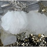 Marcasite, Pyrite, Arsenopyrite, Calcite & Quartz
6 cm x 6 cm x 4 cm
(Autor: silvia)