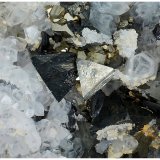 Tetrahedrite, Pyrite, Quartz, Sphalerite
15 cm x 12 cm x 5 cm
(Autor: silvia)
