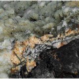 Sphalerite with Calcite
12 cm x 9 cm x 8 cm
(Autor: silvia)