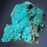 Smithsonite on aurichalcite
5.1 x 6.7 cm.
(Autor: Michael Shaw)