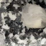 Gismondine, Gyrolite, Phillipsite
FOV = 3.4 mm
(Autor: Doug)
