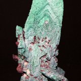 Malachite pseudomorph after Azurite
5.2 x 2.6 cm
(Autor: Don Lum)