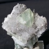 Fluorite with Quartz and Pyrite
4 x 4 cm
(Autor: Volkmar Stingl)