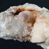 Fluorite on Quartz (variety chalcedony)
12 x 8 cm
(Autor: Volkmar Stingl)