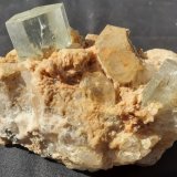 Beryl (variety aquamarine), 'Turmaline', Quartz
9 x 6 cm
(Autor: Volkmar Stingl)