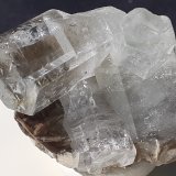 Beryl (variety aquamarine), Muscovite
3 x 2 cm
(Autor: Volkmar Stingl)