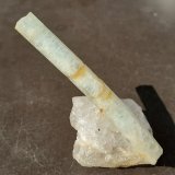 Beryl (variety Aquamarine)
7,5 cm long crystal
(Autor: Volkmar Stingl)