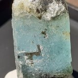Beryl (variety Aquamarine)
2,5 x 1,3 cm
(Autor: Volkmar Stingl)