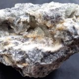 Fluorite, Quartz (variety chalcedony)
7 x 5 cm
(Autor: Volkmar Stingl)