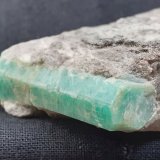 Beryl (variety emerald)
8 x 2,5 cm
(Autor: Volkmar Stingl)