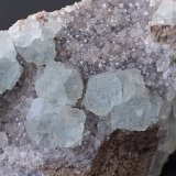 Fluorite, Quartz
FoV 7 x 6 cm
(Autor: Volkmar Stingl)