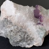 Fluorite, Quartz
6 x 5,5 cm
(Autor: Volkmar Stingl)