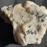 Carrollite, Calcite
6 x 4 cm
(Autor: Volkmar Stingl)