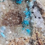 Chrysocolla, Dolomite, Calcite, Cuproadamite (?)
8 x 5 cm
(Autor: Volkmar Stingl)