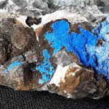 Azurite, Fluorite, limonite
5,5 x 3,5 cm
(Autor: Volkmar Stingl)