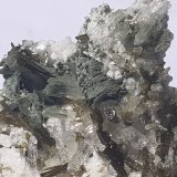 Epidote, Quartz, Titanite, Orthoclase (variety Adularia), Prehnite
4 x 3,5 cm
(Autor: Volkmar Stingl)