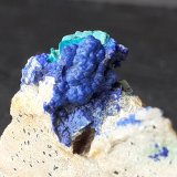 Azurite, Malachite
3 x 3 cm
(Autor: Volkmar Stingl)