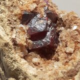 Cinnabar on Dolomite
4,5 x 3 cm
(Autor: Volkmar Stingl)