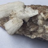 Aragonite, Baryte
3,5 x 1,5 cm
(Autor: Volkmar Stingl)