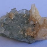 Calcite, Dolomite, Fluorite
4 x 3 cm
(Autor: Volkmar Stingl)