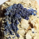 Azurite, Dolomite
3 x 3 cm
(Autor: Volkmar Stingl)