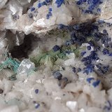 Azurite, Malachite, Quartz, Dolomite, Tetrahedrite
13,5 x 7 cm
(Autor: Volkmar Stingl)