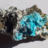Chrysocolla
3,5 x 2 cm
(Autor: Volkmar Stingl)