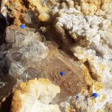 Azurite, Fluorite, Chalcedony
7 x 4 cm
(Autor: Volkmar Stingl)