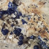 Azurite, Dolomite, Quartz
FoV ca. 4 x 3 cm
(Autor: Volkmar Stingl)