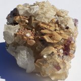 Fluorite, Calcite
6 x 5,5 cm
(Autor: Volkmar Stingl)