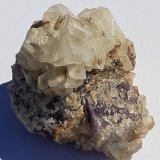 Fluorite, Calcite
5,5 x 4,5 cm
(Autor: Volkmar Stingl)